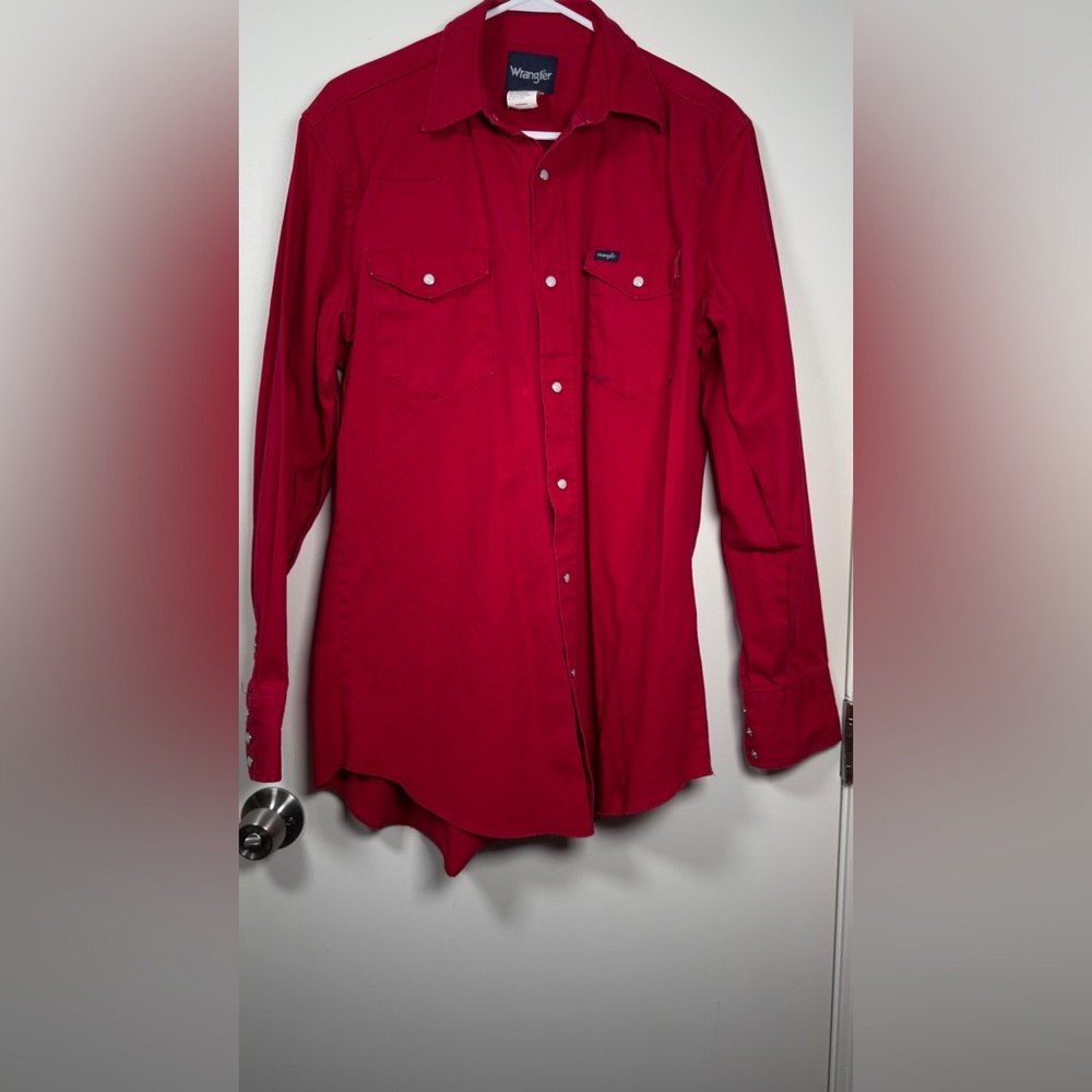 Vintage Western Wrangler Pearl Snap